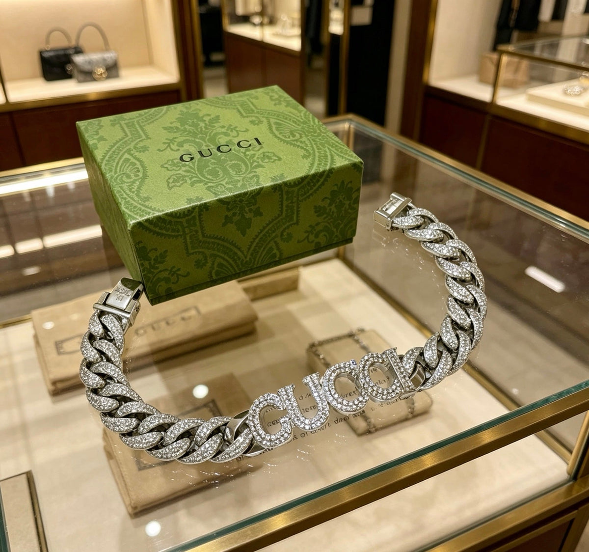 Martin Graham bracelet in polished metal-tone – main product view