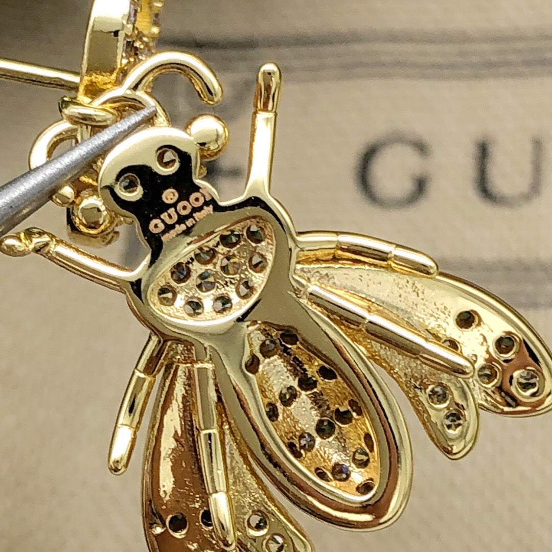 Martin Graham earrings in polished metal-tone – styled product view