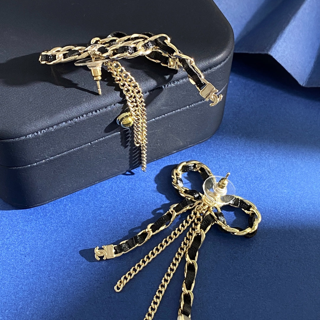 Martin Graham stud earrings in polished metal-tone – main product view