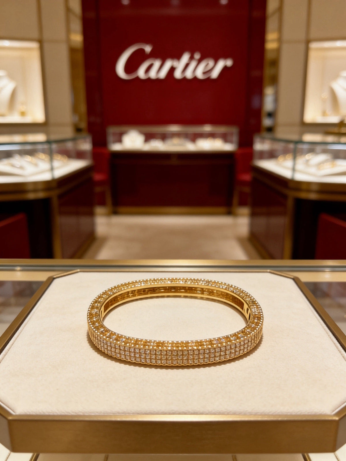 Martin Graham bracelet in polished metal-tone – close-up detail