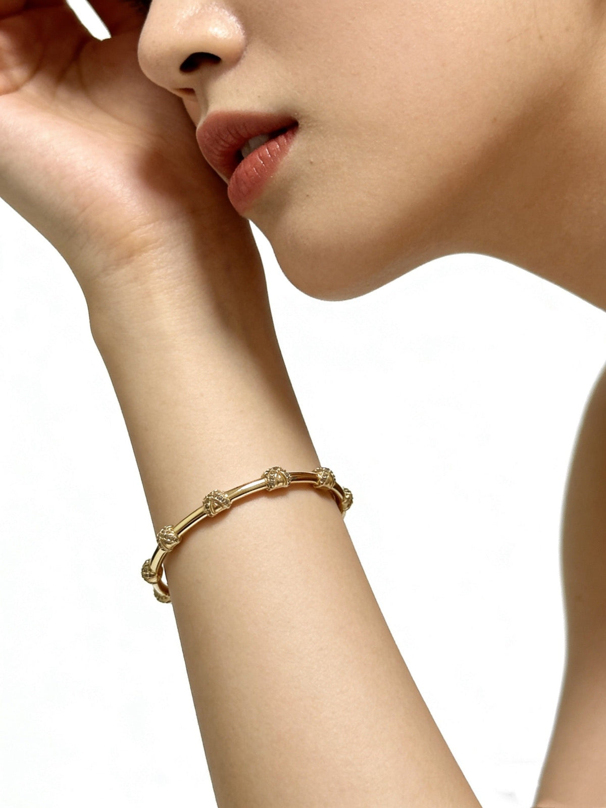 Martin Graham bracelet in polished metal-tone – main product view