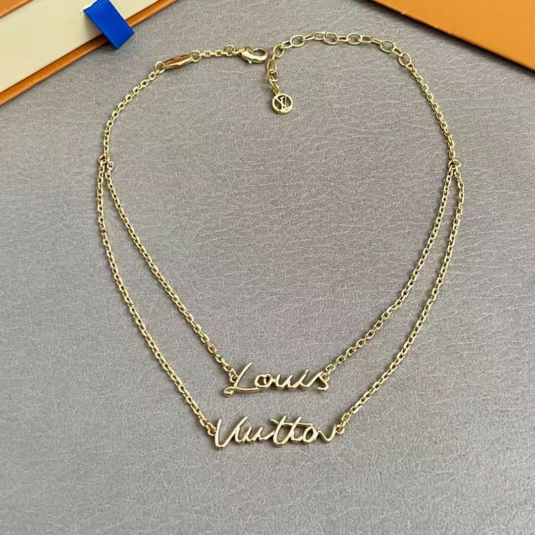 Martin Graham pendant necklace in polished metal-tone – styled product view
