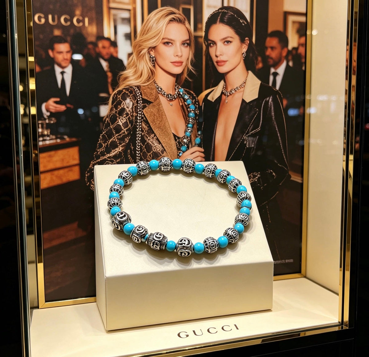 Martin Graham bracelet in polished metal-tone – main product view