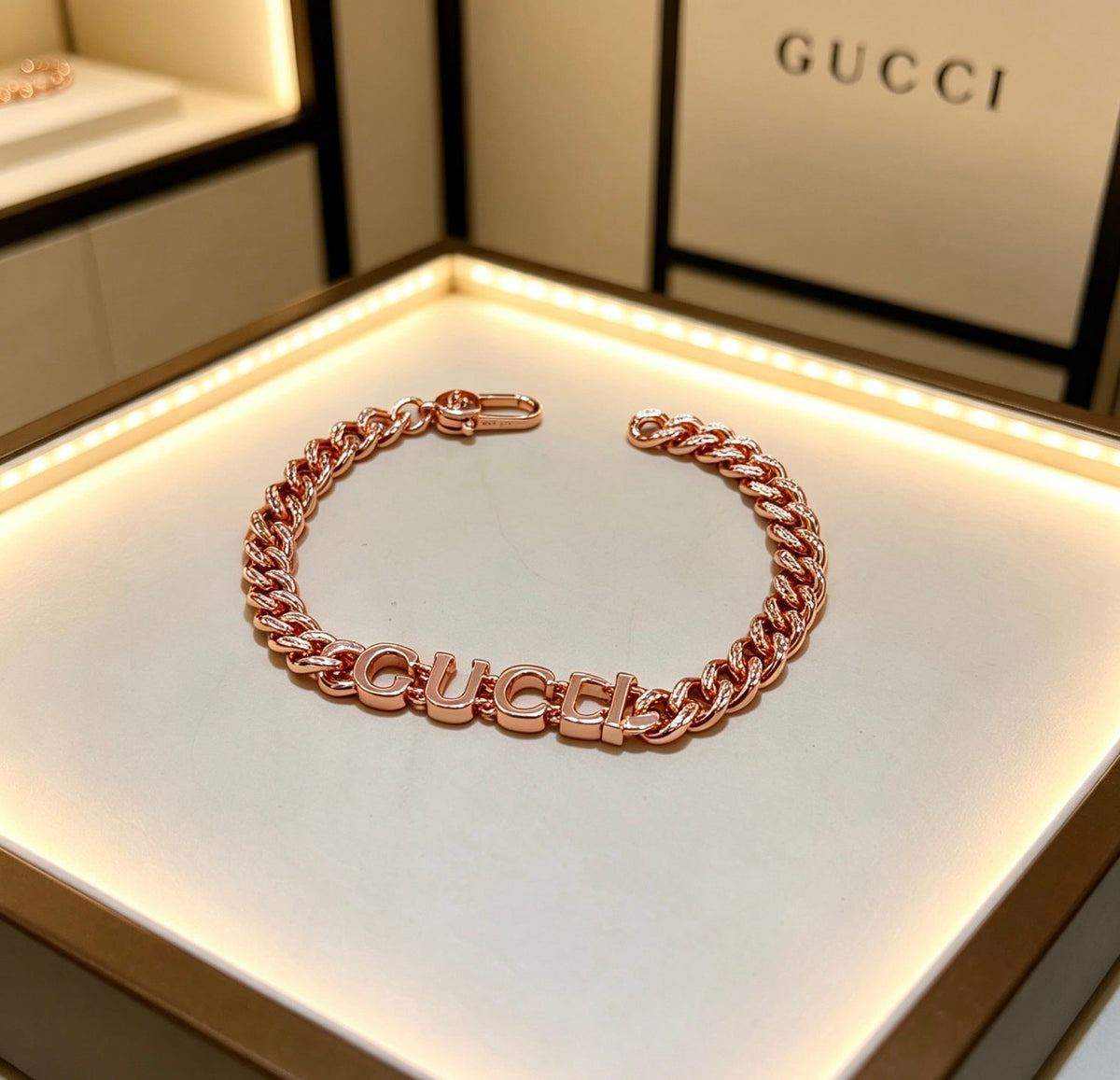 Martin Graham bracelet in polished metal-tone – main product view