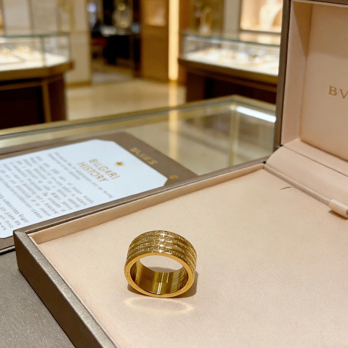 Martin Graham ring in polished metal-tone – main product view