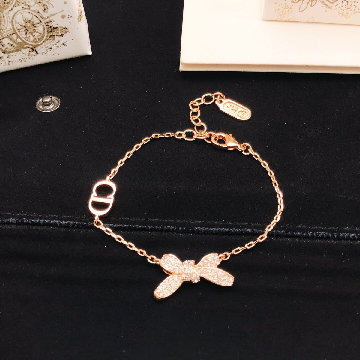 Martin Graham bracelet in polished metal-tone – main product view