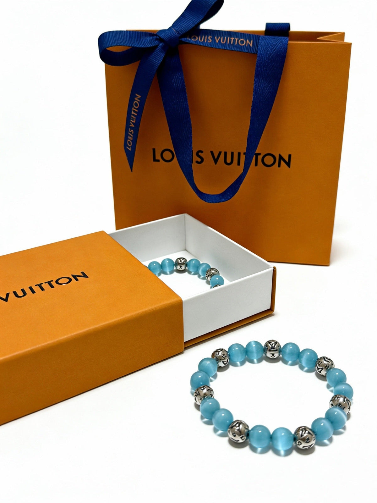 Martin Graham bracelet in polished metal-tone – front product view