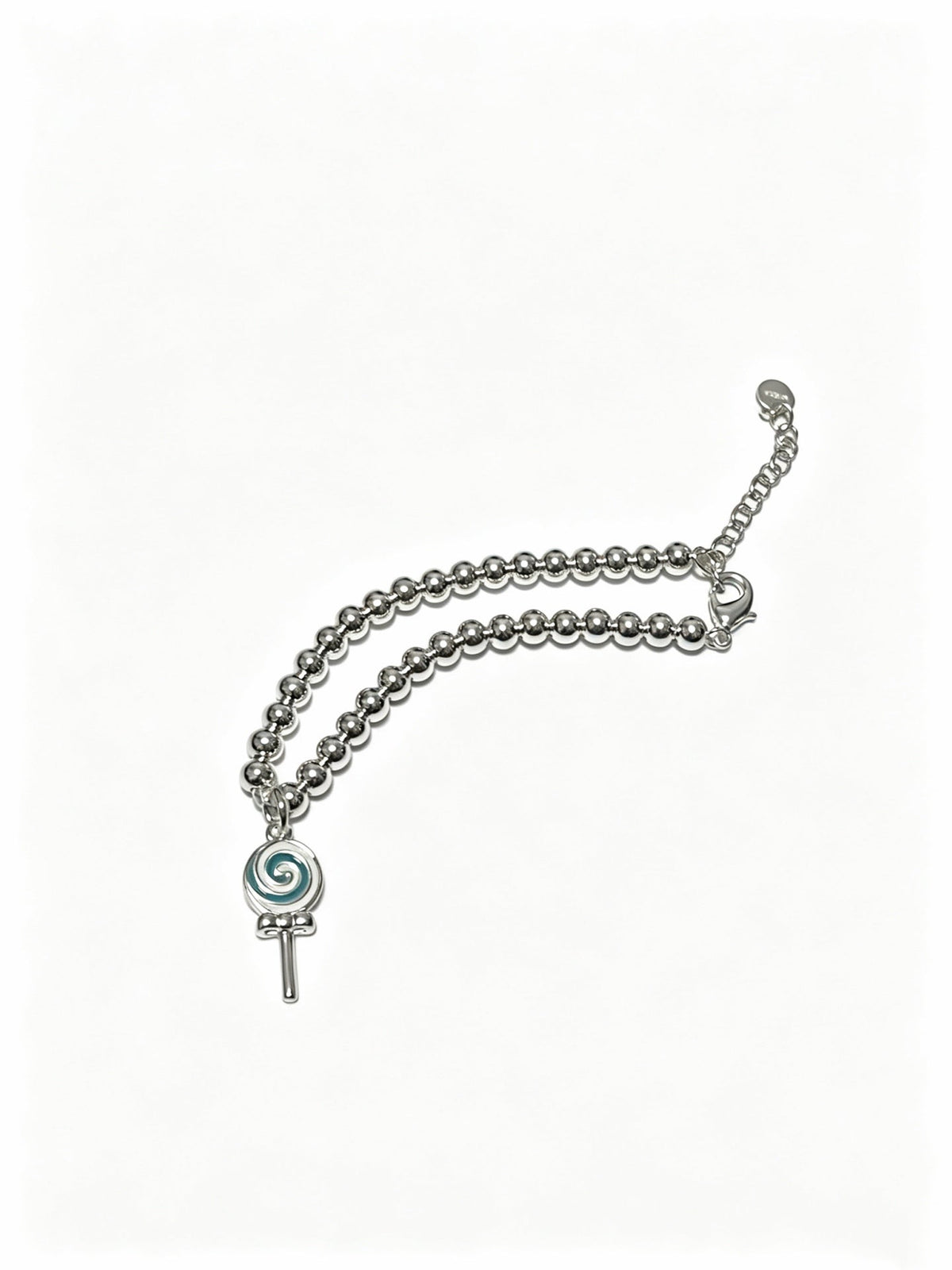 Martin Graham bracelet in polished metal-tone – detail view