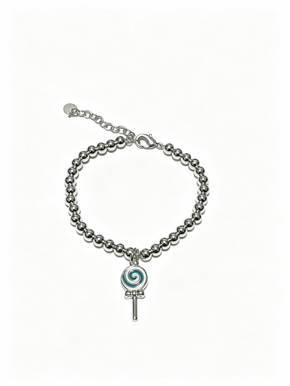 Martin Graham bracelet in polished metal-tone – front product view