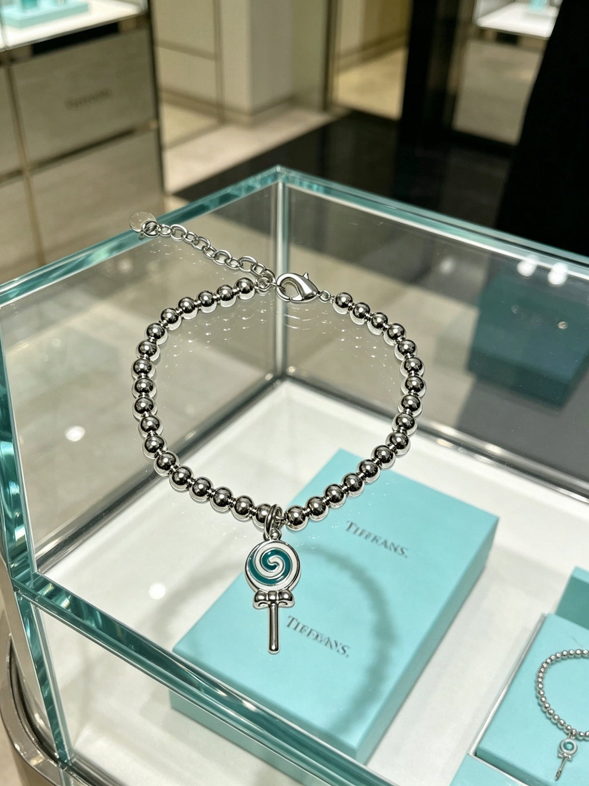 Martin Graham bracelet in polished metal-tone – front product view