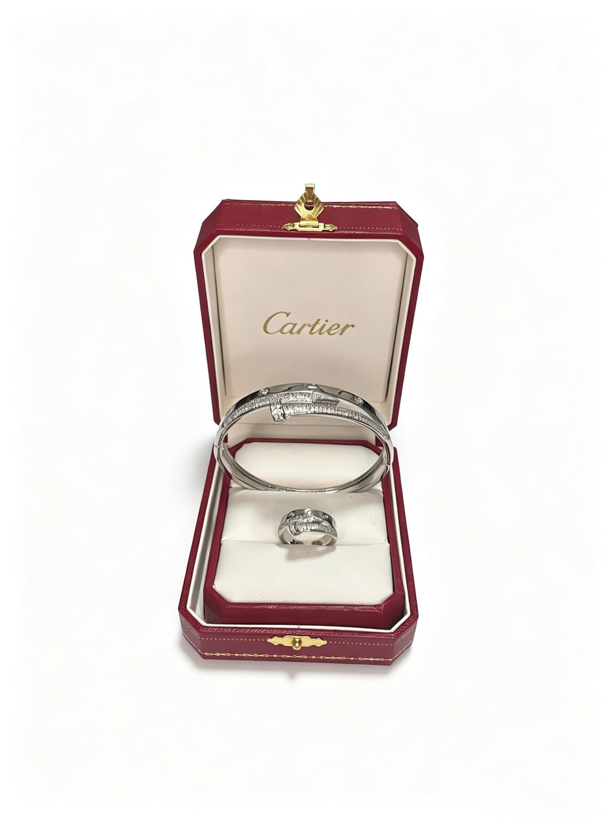 Martin Graham bracelet in polished metal-tone – front view