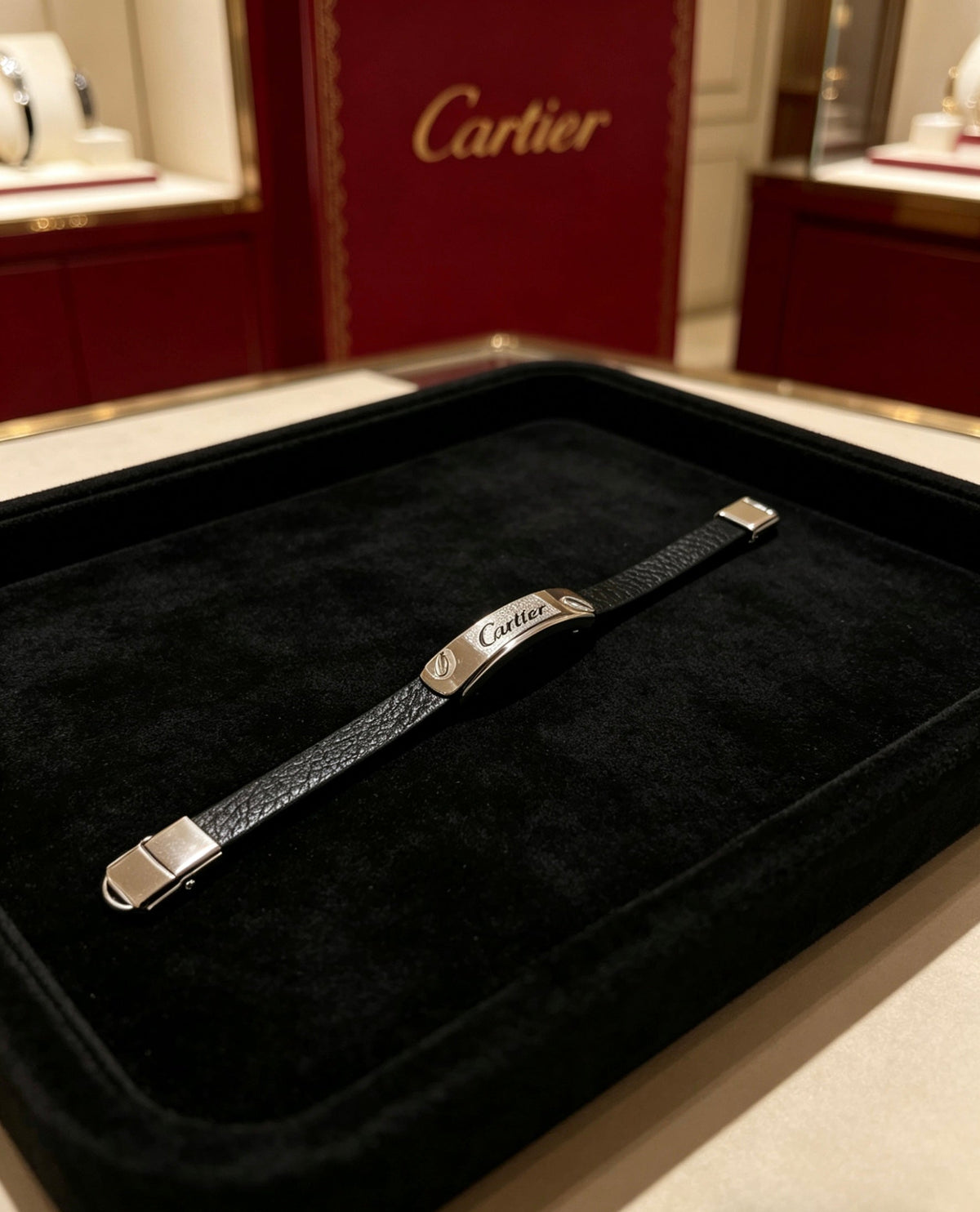 Martin Graham bracelet in polished metal-tone – close-up detail