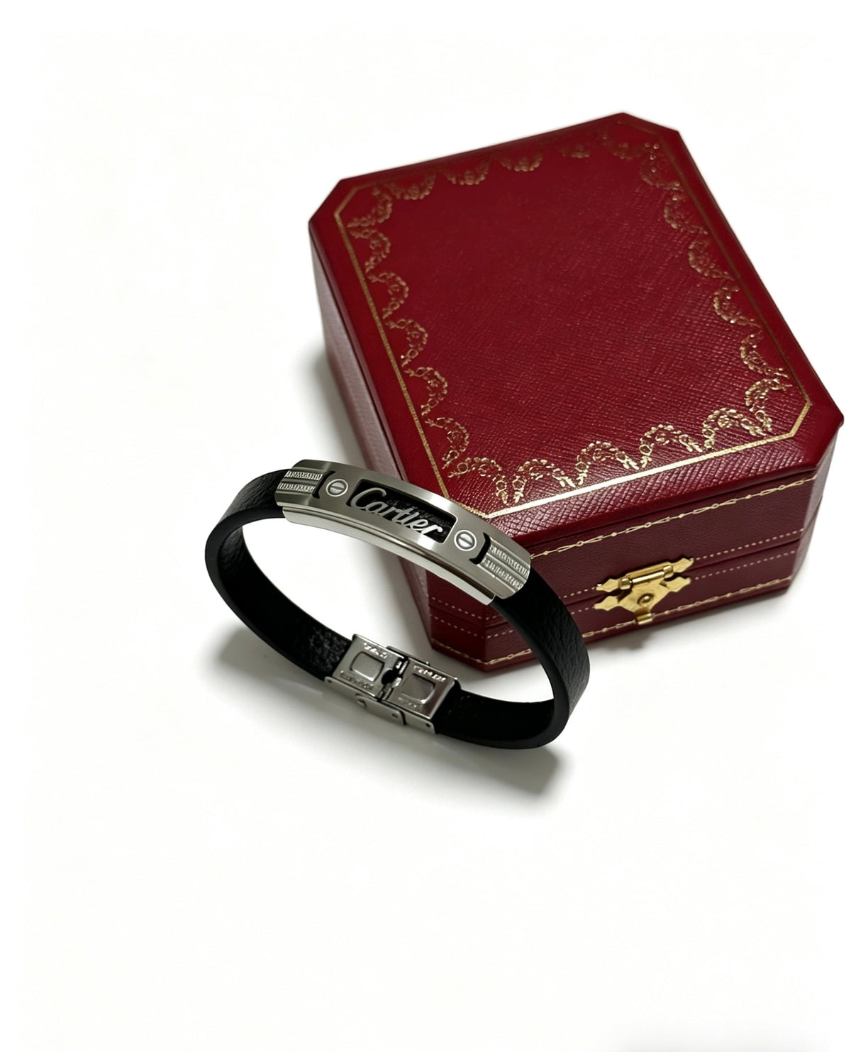 Martin Graham bracelet in polished metal-tone – detail view