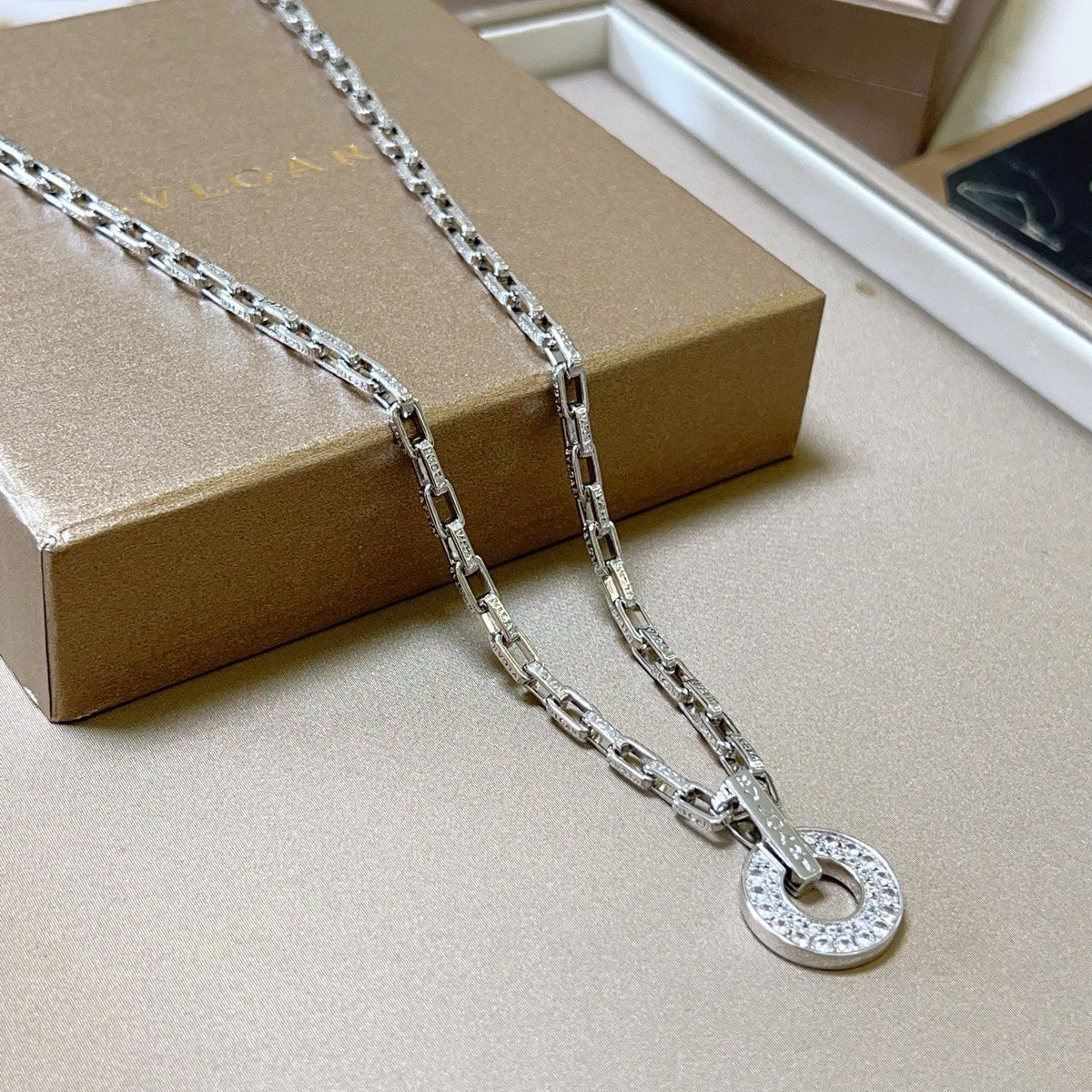Martin Graham ring in polished metal-tone – front product view