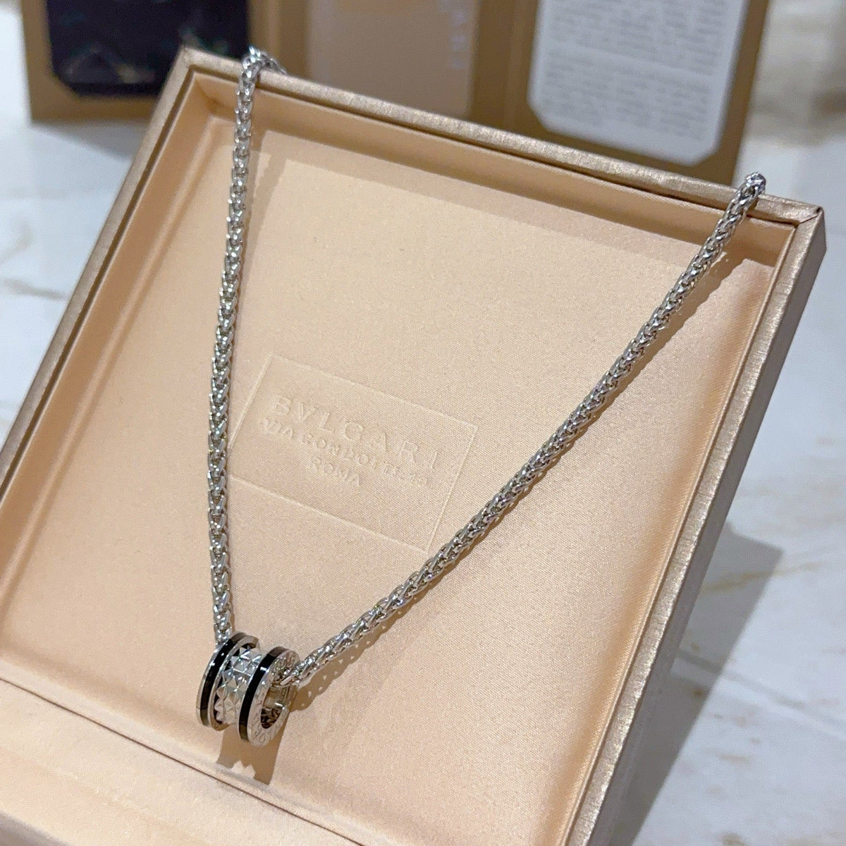 Martin Graham ring in polished metal-tone – front product view