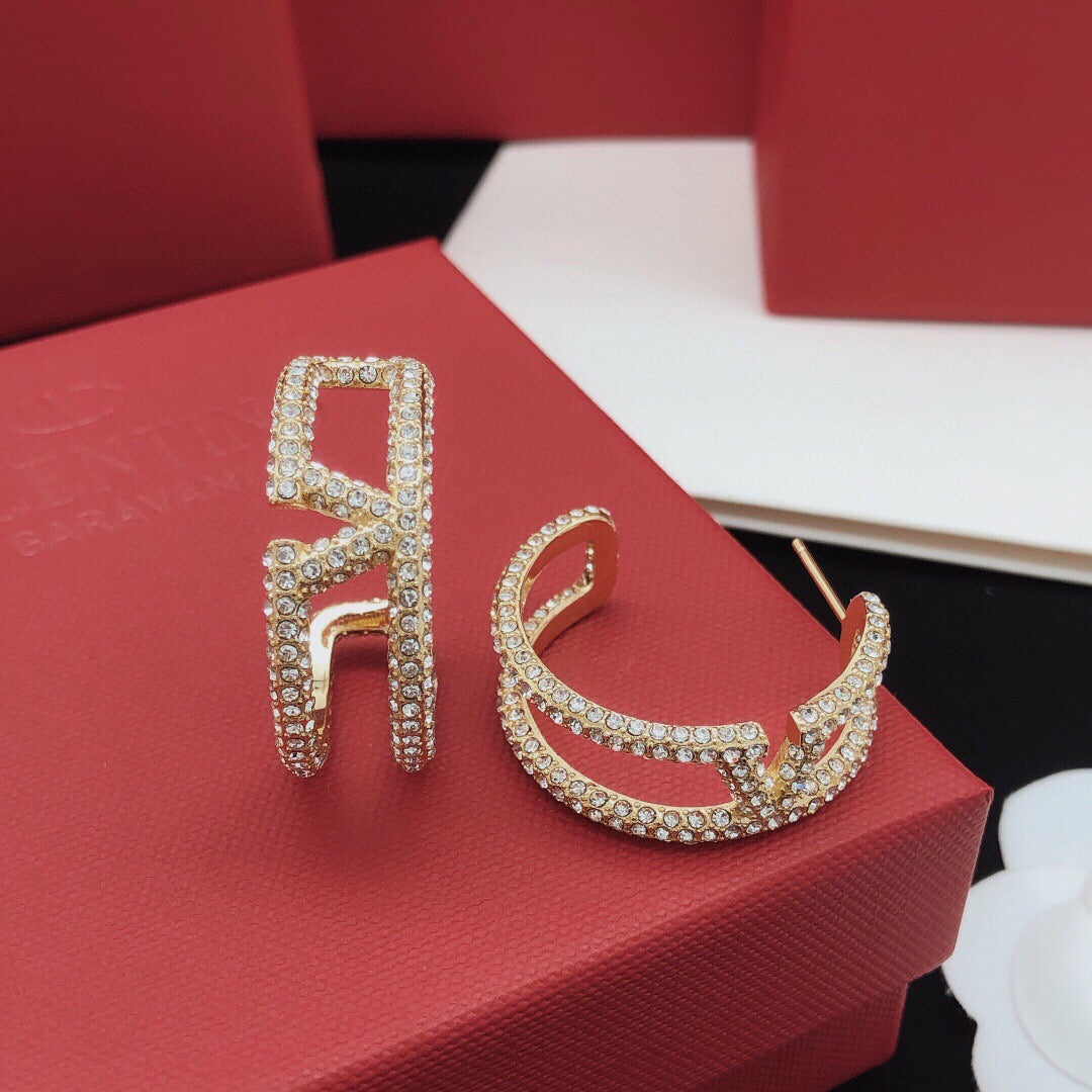 Martin Graham earrings in polished metal-tone – main product view