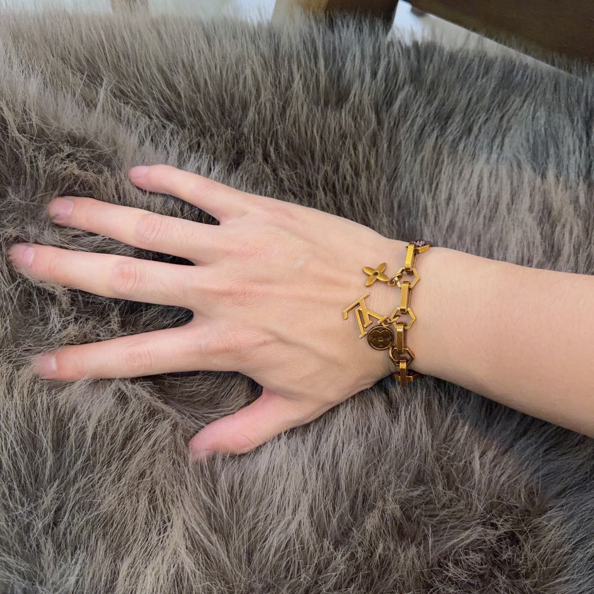 Martin Graham bracelet in polished metal-tone – main product view