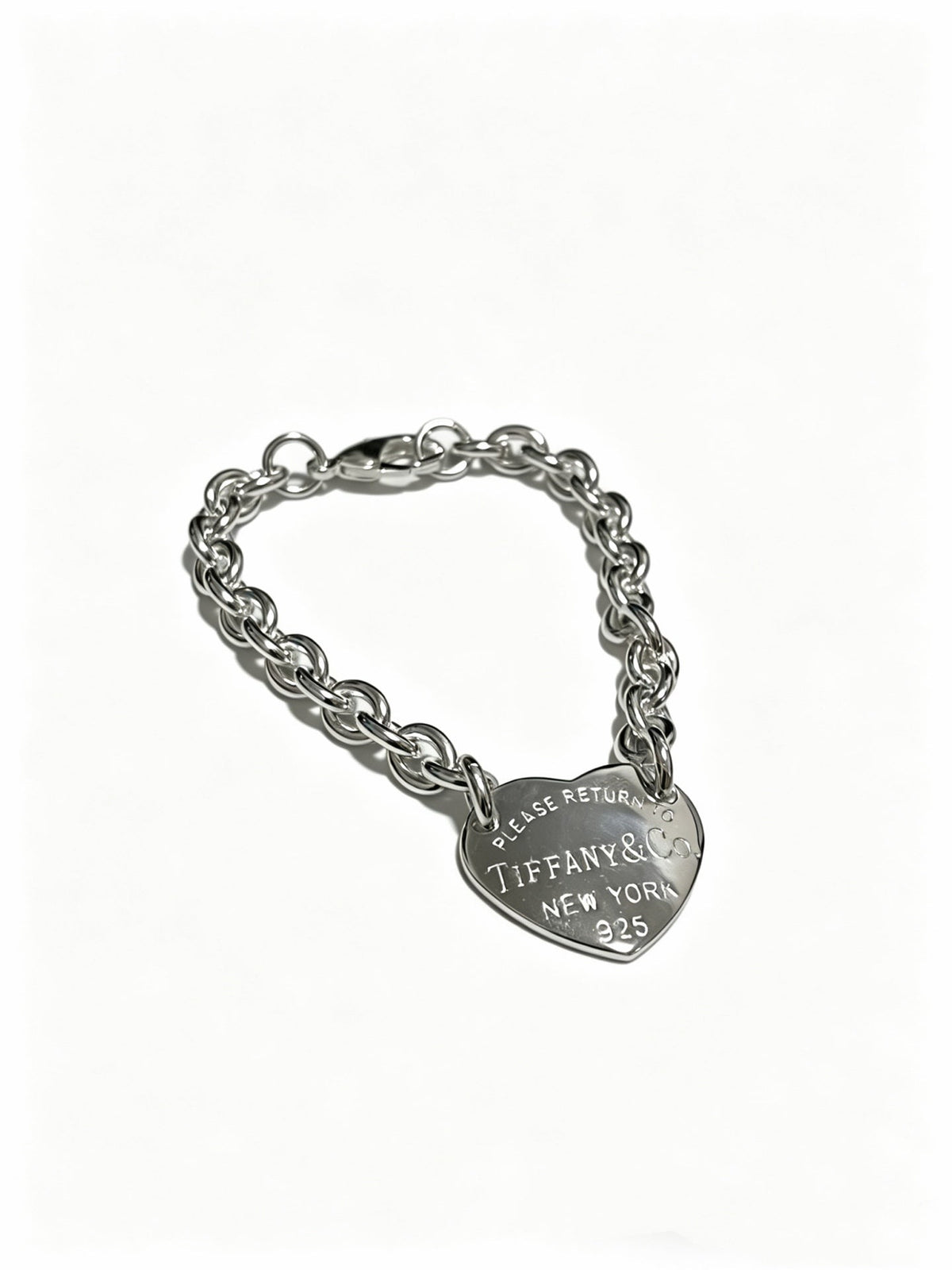 Martin Graham bracelet in polished metal-tone – front product view