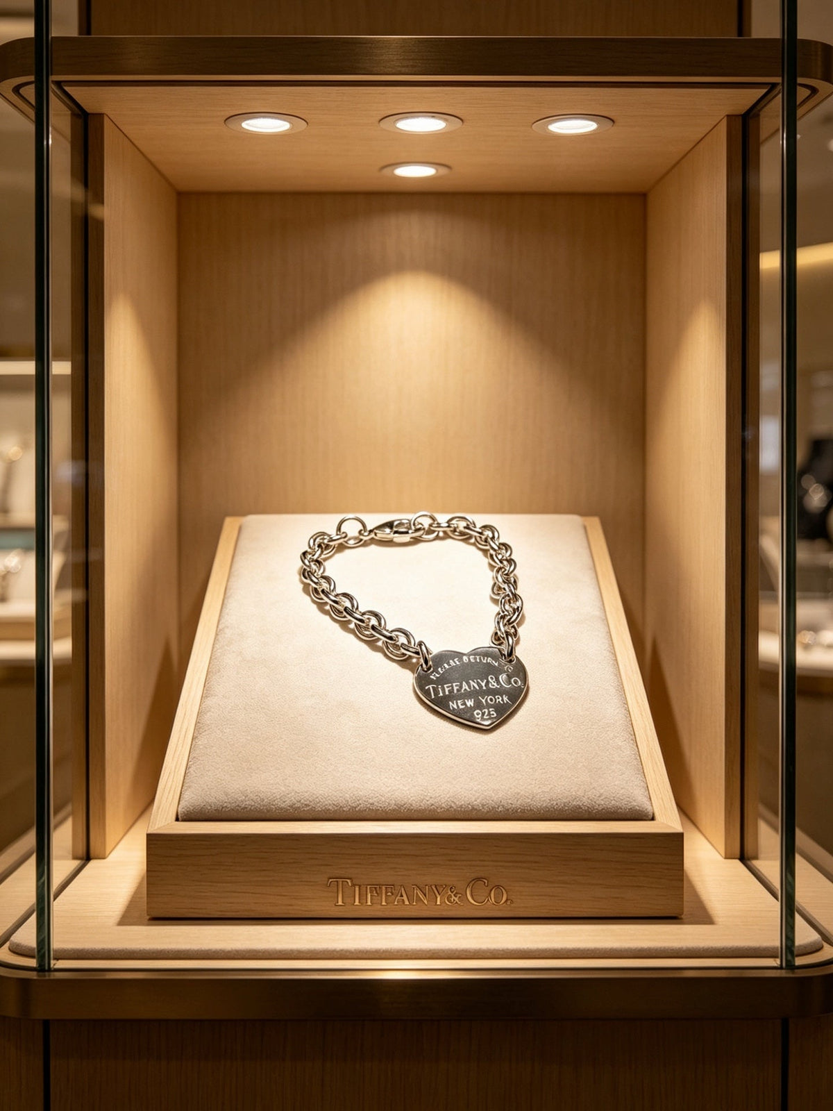Martin Graham bracelet in polished metal-tone – detail view