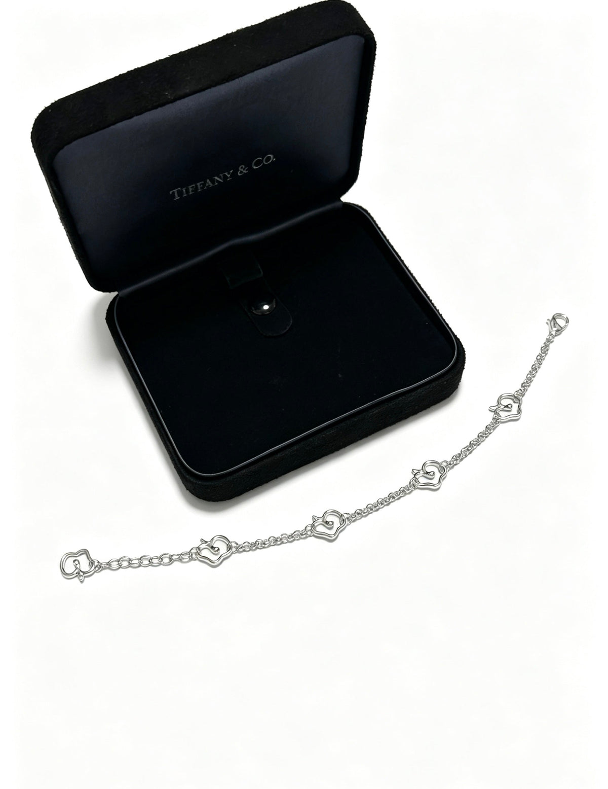Martin Graham bracelet in polished metal-tone – front product view