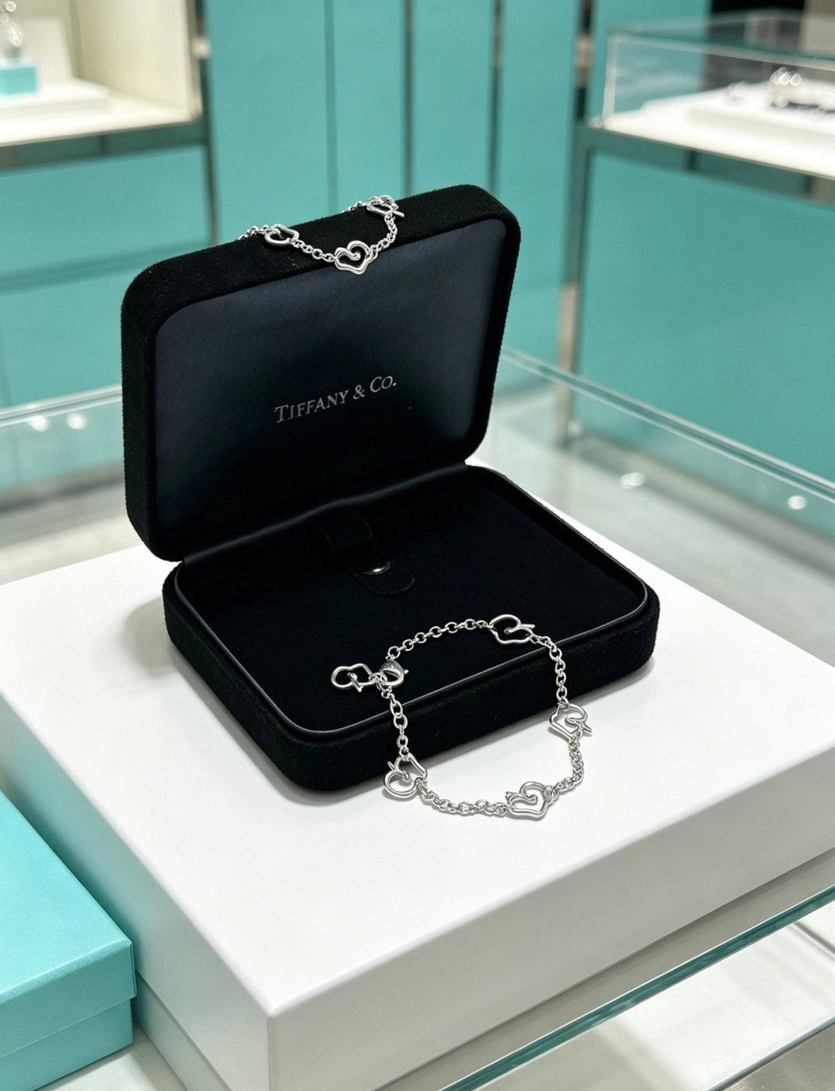 Martin Graham bracelet in polished metal-tone – front product view