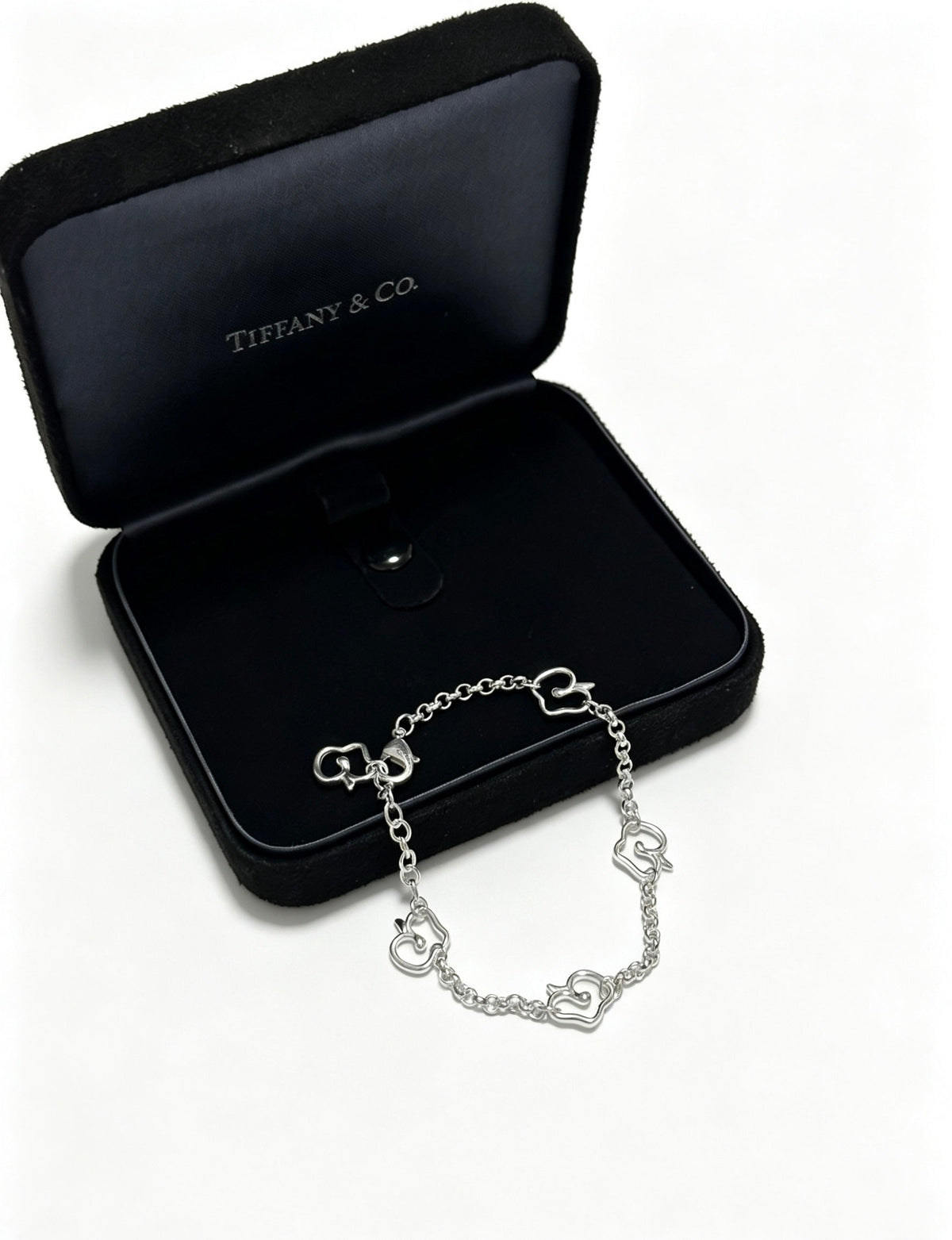 Martin Graham bracelet in polished metal-tone – detail view