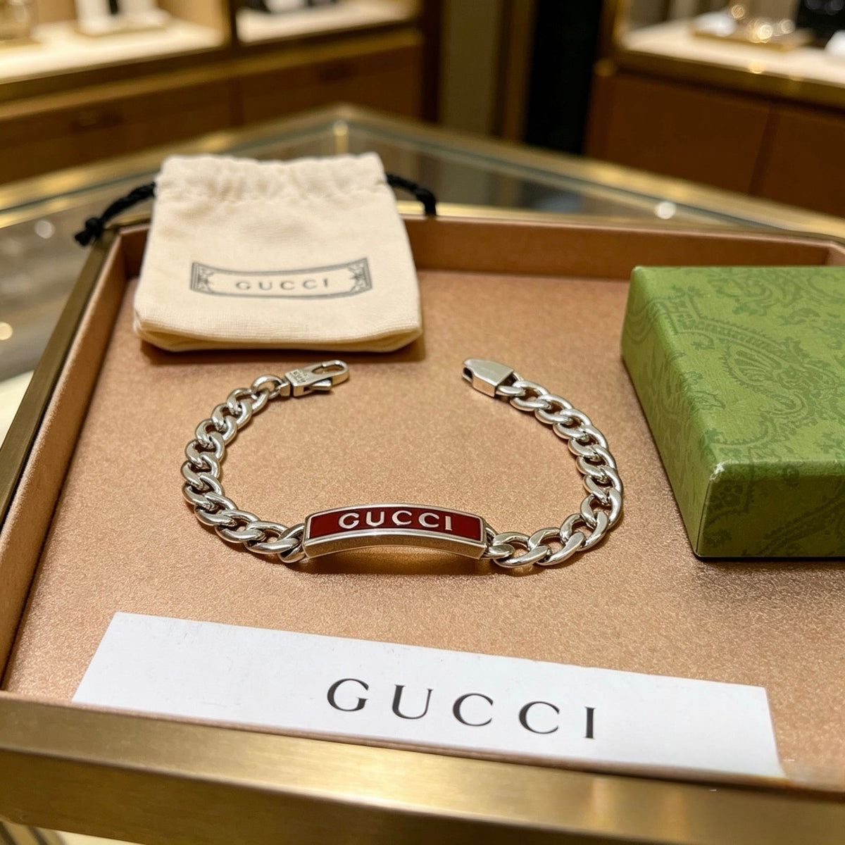 Martin Graham bracelet in polished metal-tone – main product view