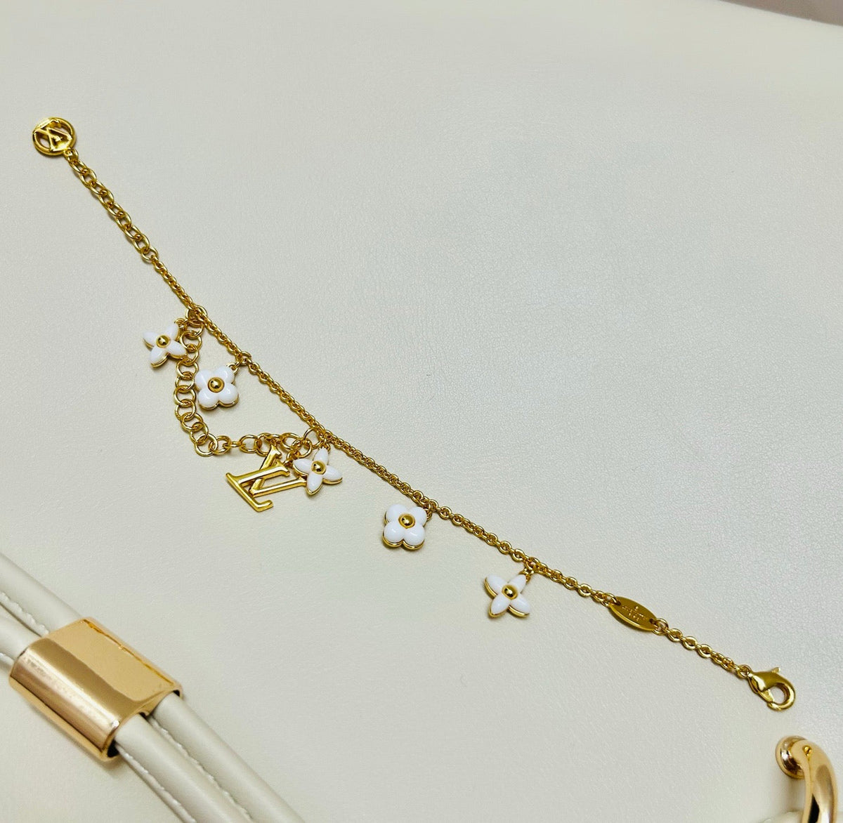 Martin Graham bracelet in polished metal-tone – main product view