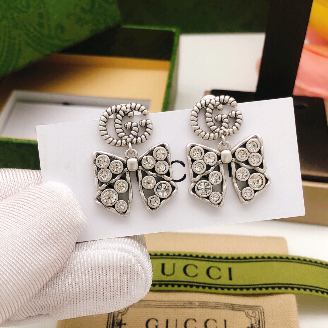 Martin Graham earrings in polished metal-tone – main product view