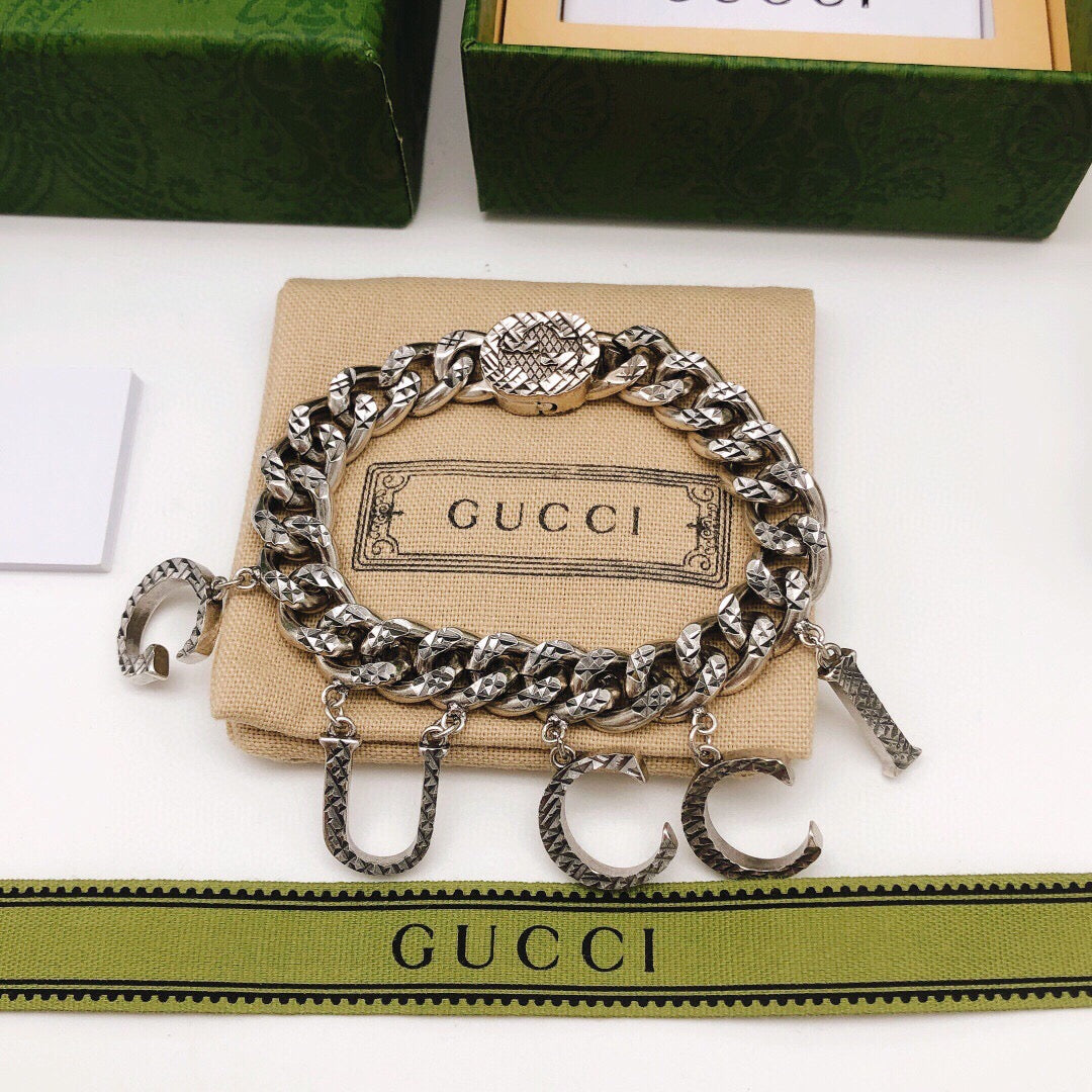 Martin Graham bracelet in polished metal-tone – main product view