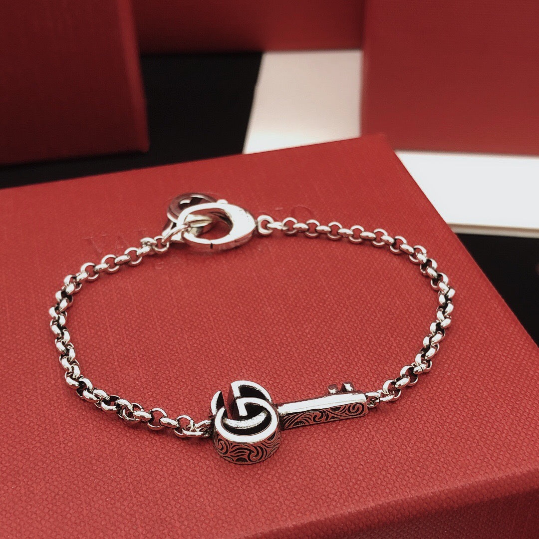 Martin Graham bracelet in polished metal-tone – main product view