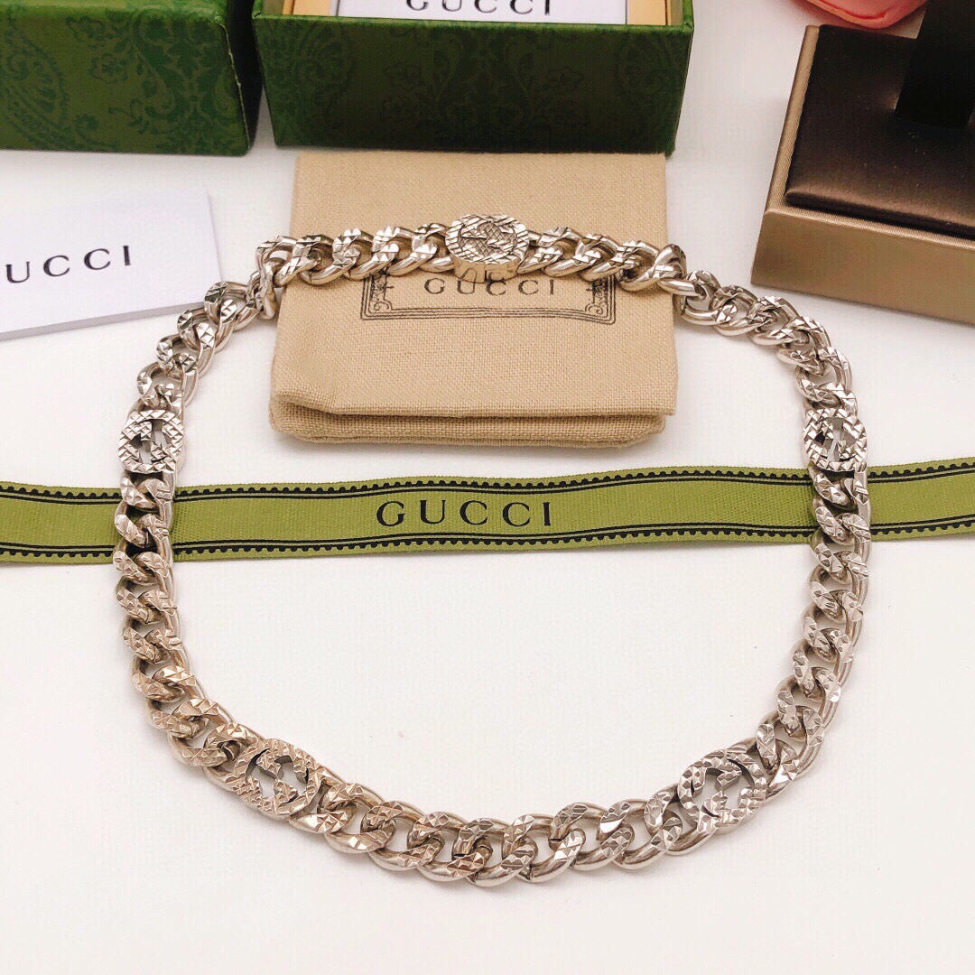 Martin Graham bracelet in polished metal-tone – styled product view