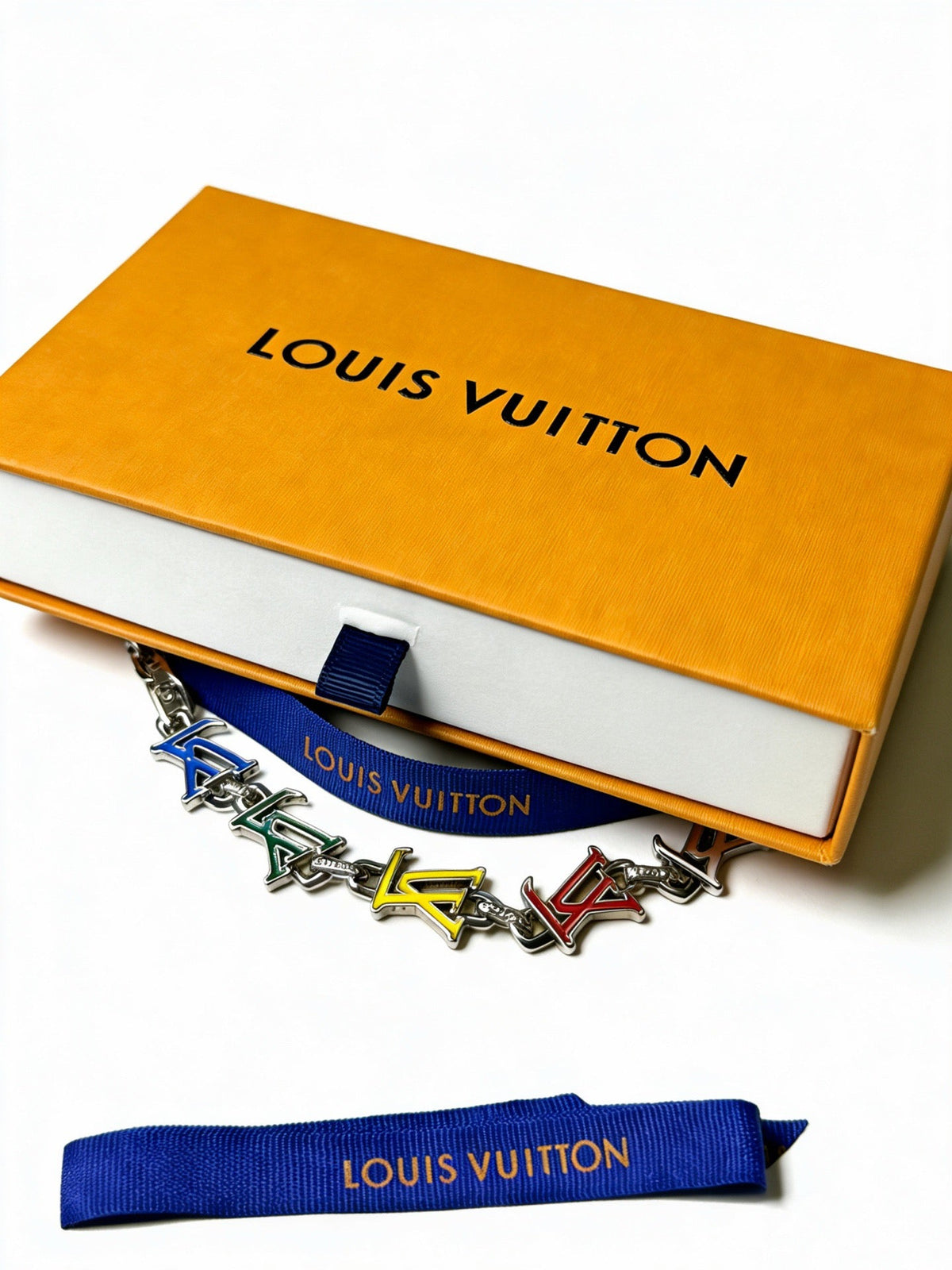 Martin Graham bracelet in polished metal-tone – styled product view