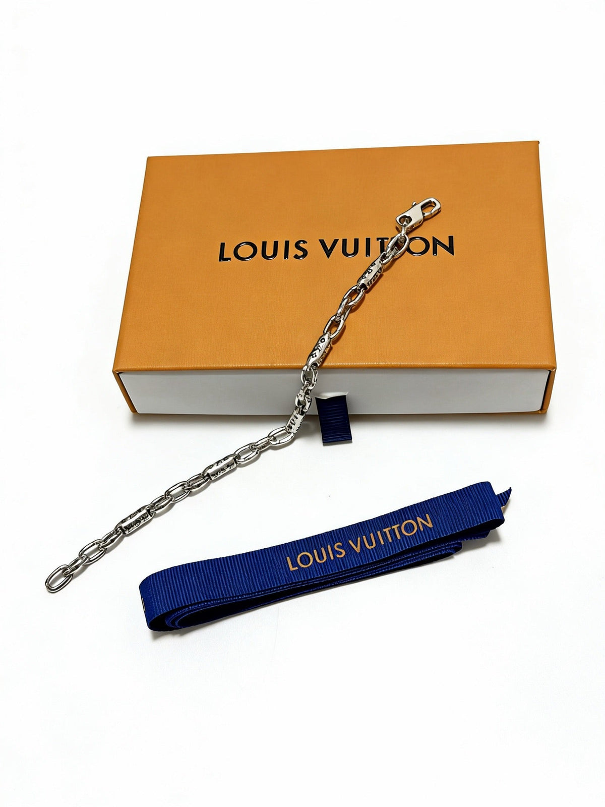 Martin Graham bracelet in polished metal-tone – styled product view