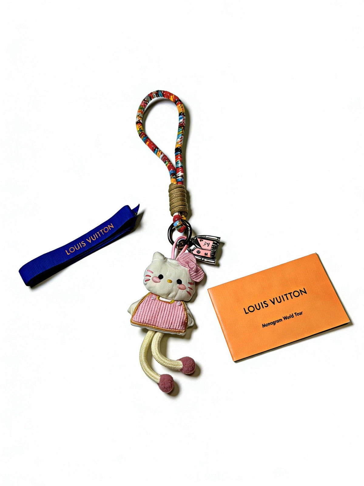 Martin Graham keychain in polished metal-tone – main product view
