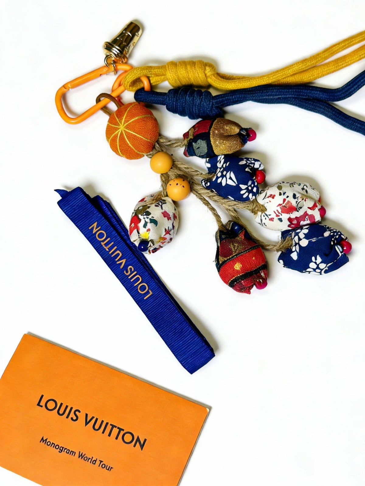 Martin Graham keychain in polished metal-tone – main product view