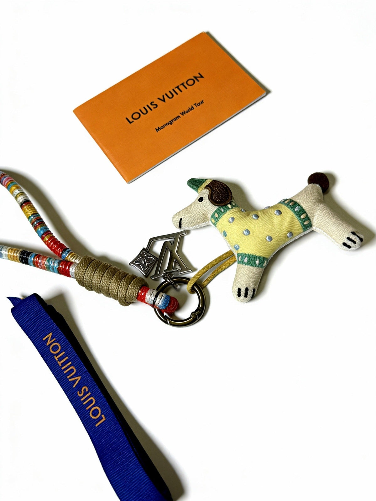 Martin Graham keychain in polished metal-tone – main product view