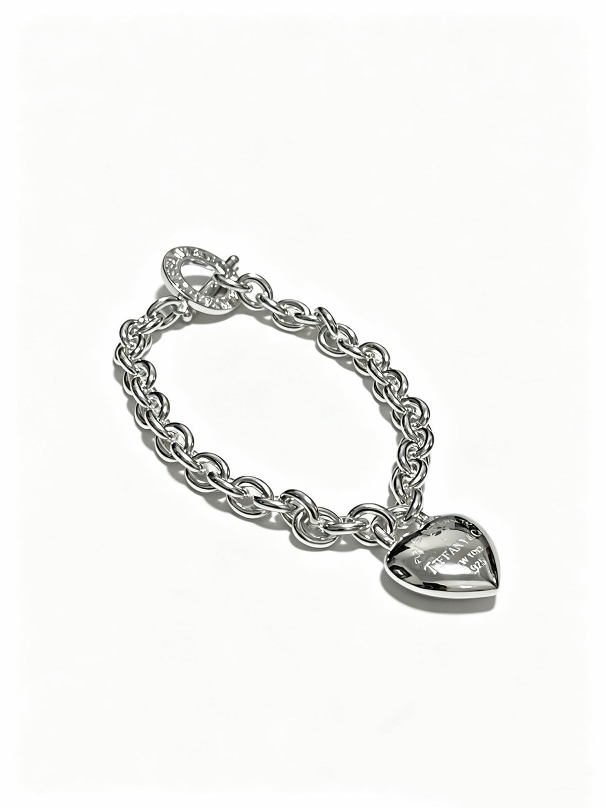 Martin Graham bracelet in polished metal-tone – detail view