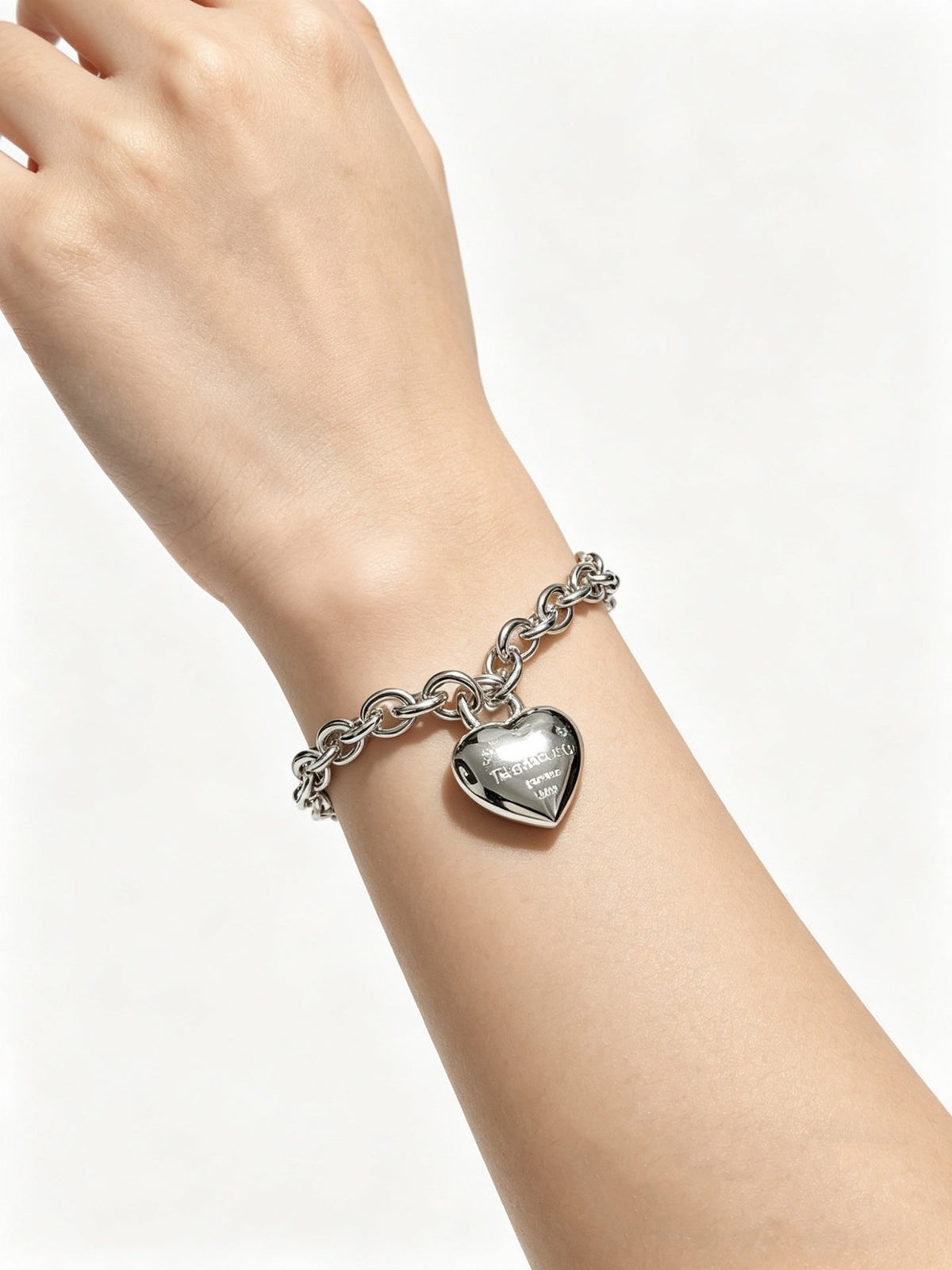 Martin Graham bracelet in polished metal-tone – main product view