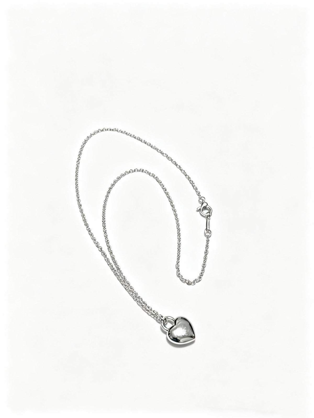 Martin Graham pendant necklace in polished metal-tone – front product view
