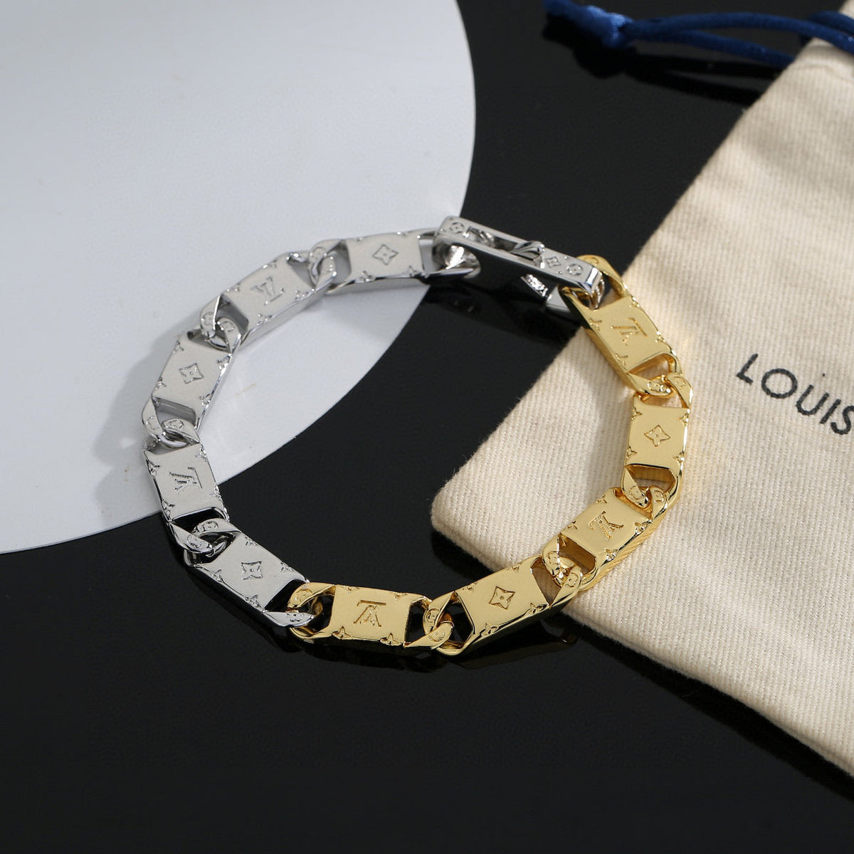 Martin Graham bracelet in polished metal-tone – main product view