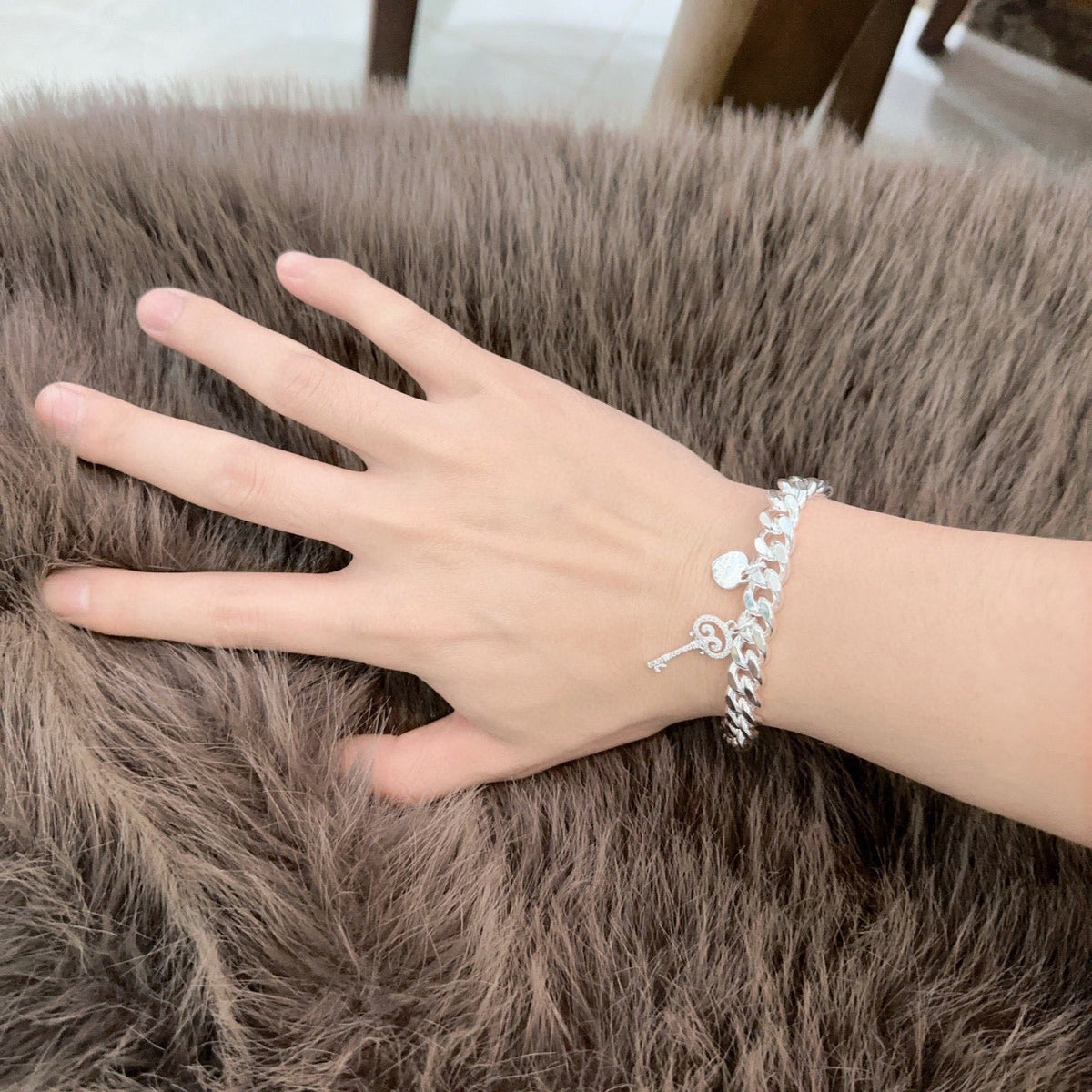 Martin Graham bracelet in polished metal-tone – main product view