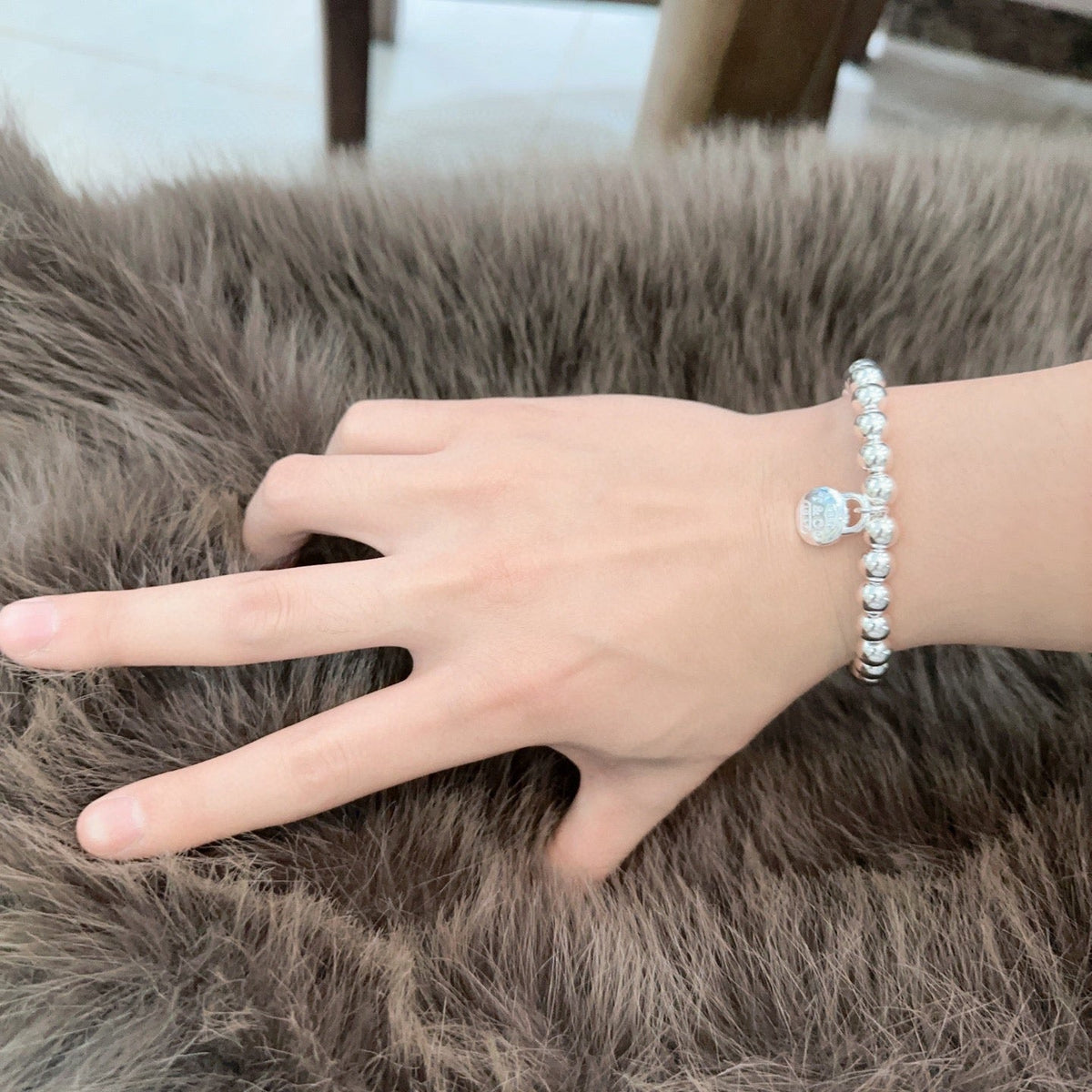 Martin Graham bracelet in polished metal-tone – main product view