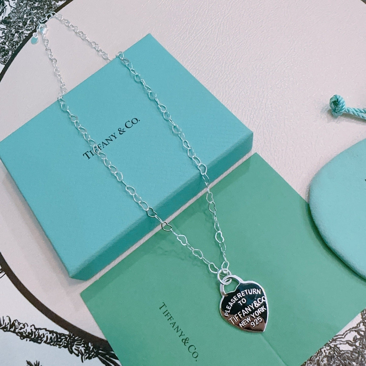 Martin Graham pendant necklace in polished metal-tone – front product view