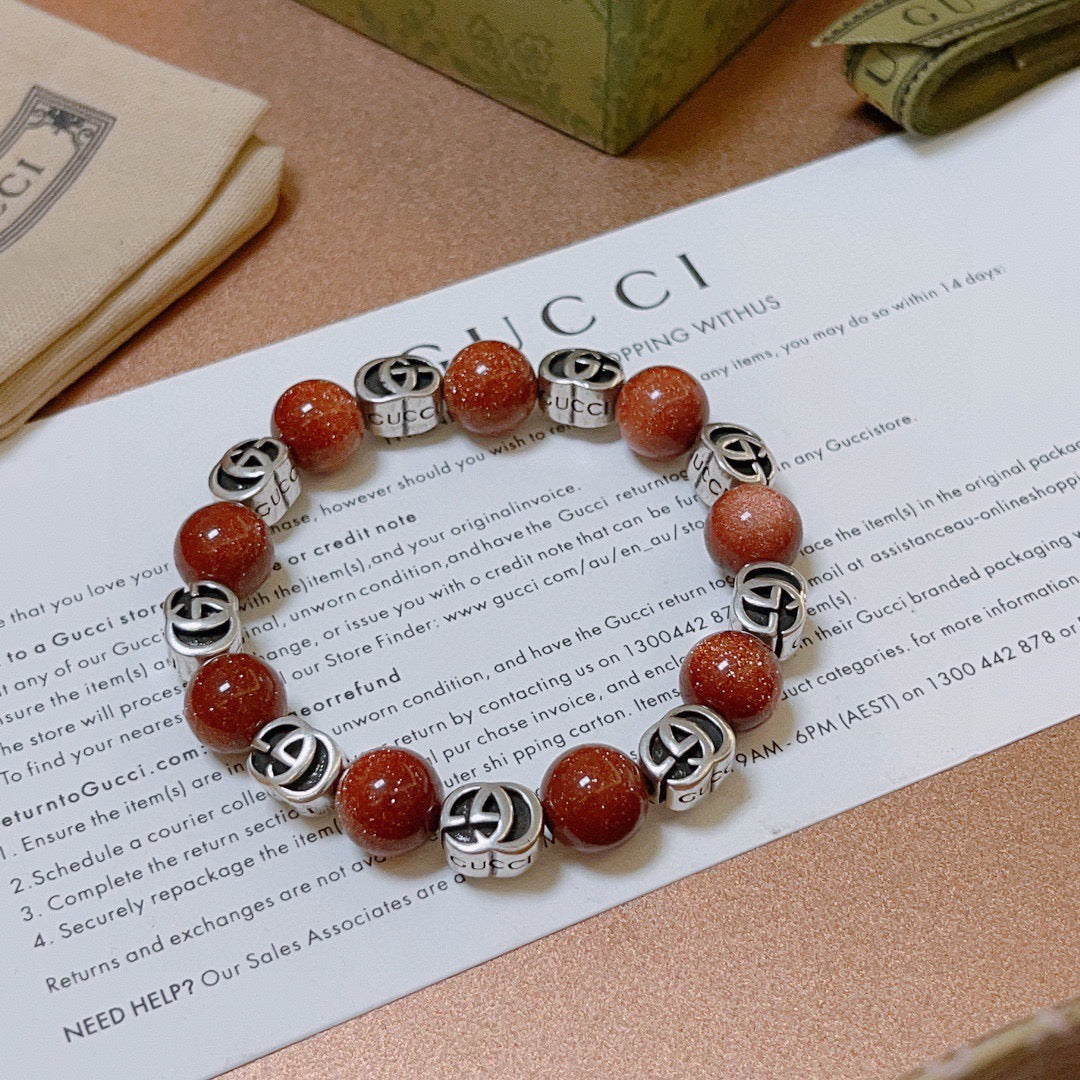 Martin Graham bracelet in polished metal-tone – main product view