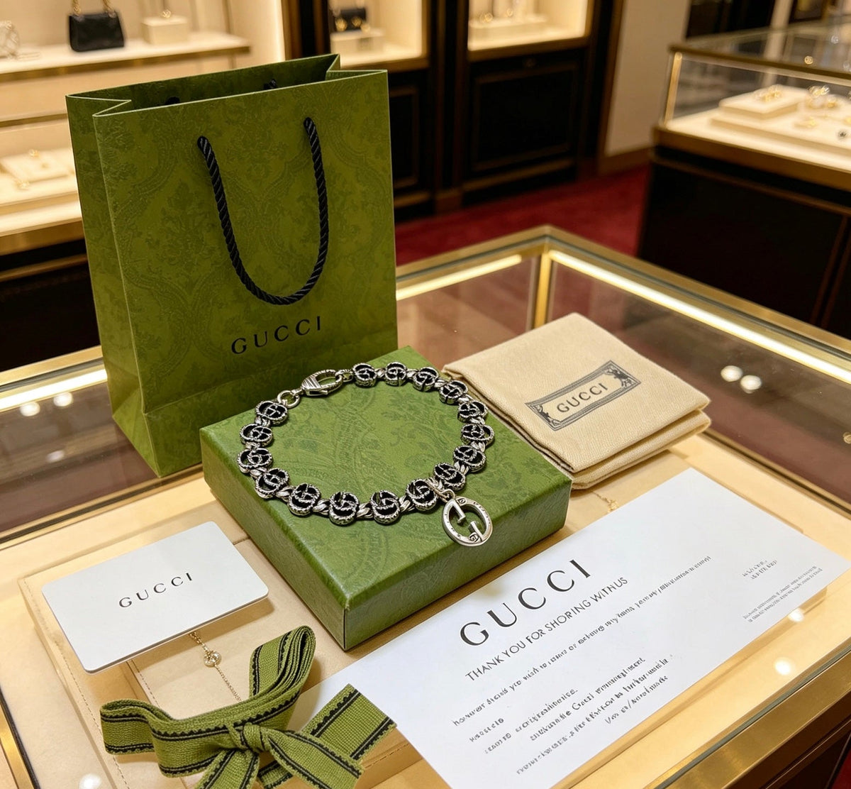 Martin Graham bracelet in polished metal-tone – main product view