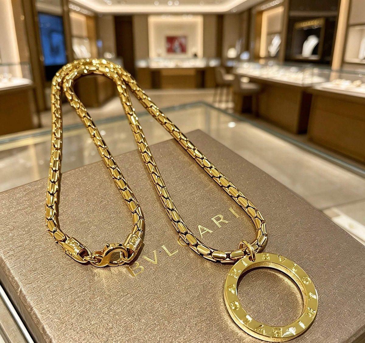 Martin Graham ring in polished metal-tone – front product view