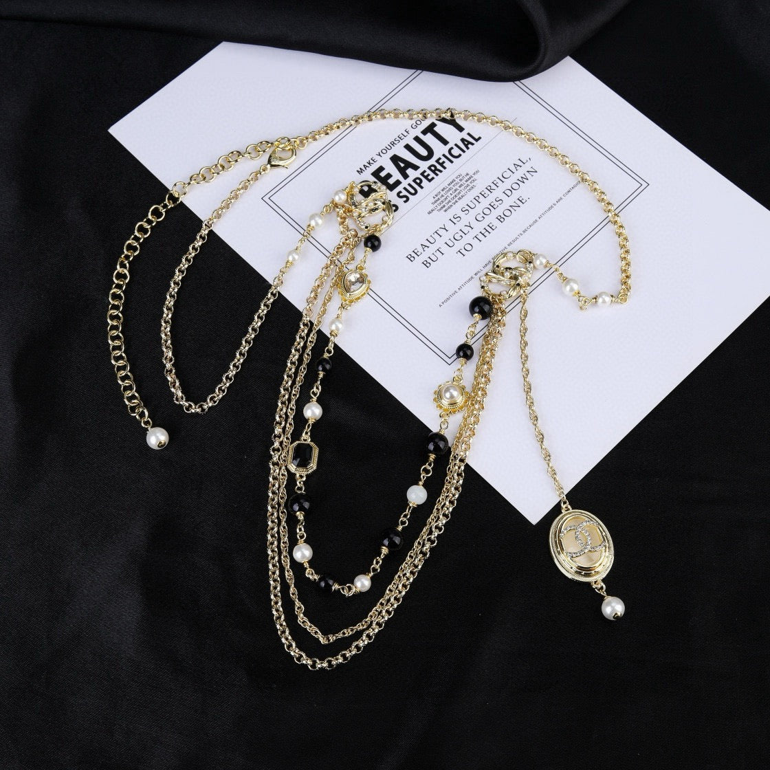 Martin Graham jewelry accessory in polished metal-tone – front product view