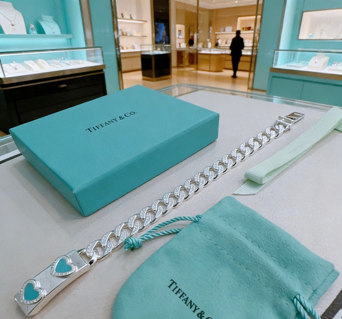 Martin Graham bracelet in polished metal-tone – main product view