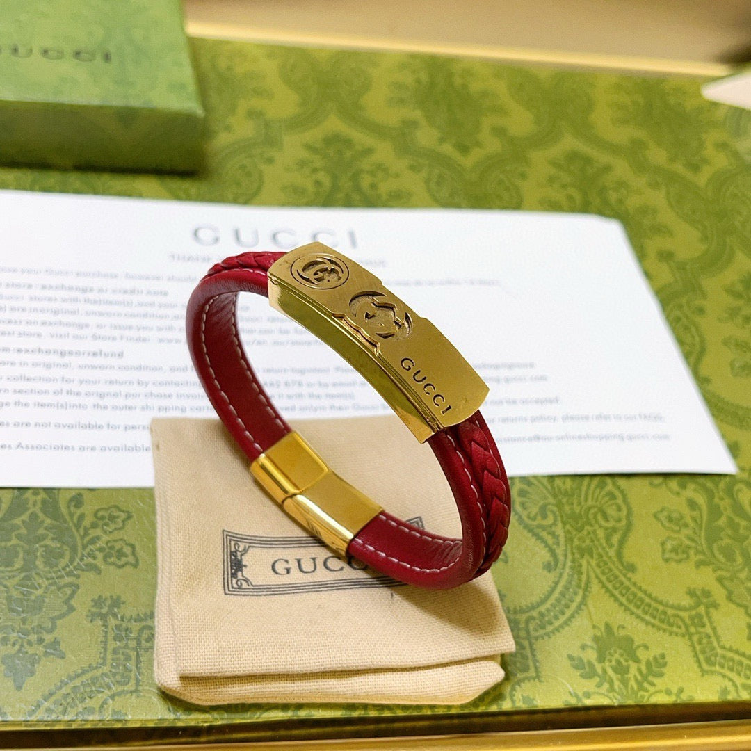 Martin Graham bangle in polished metal-tone – close-up detail